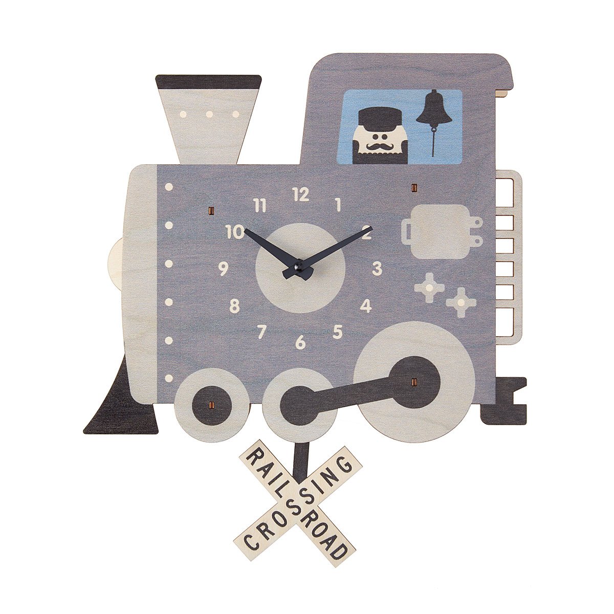 Train Pendulum Clock Pendulum clock, Unique wall clocks Goods