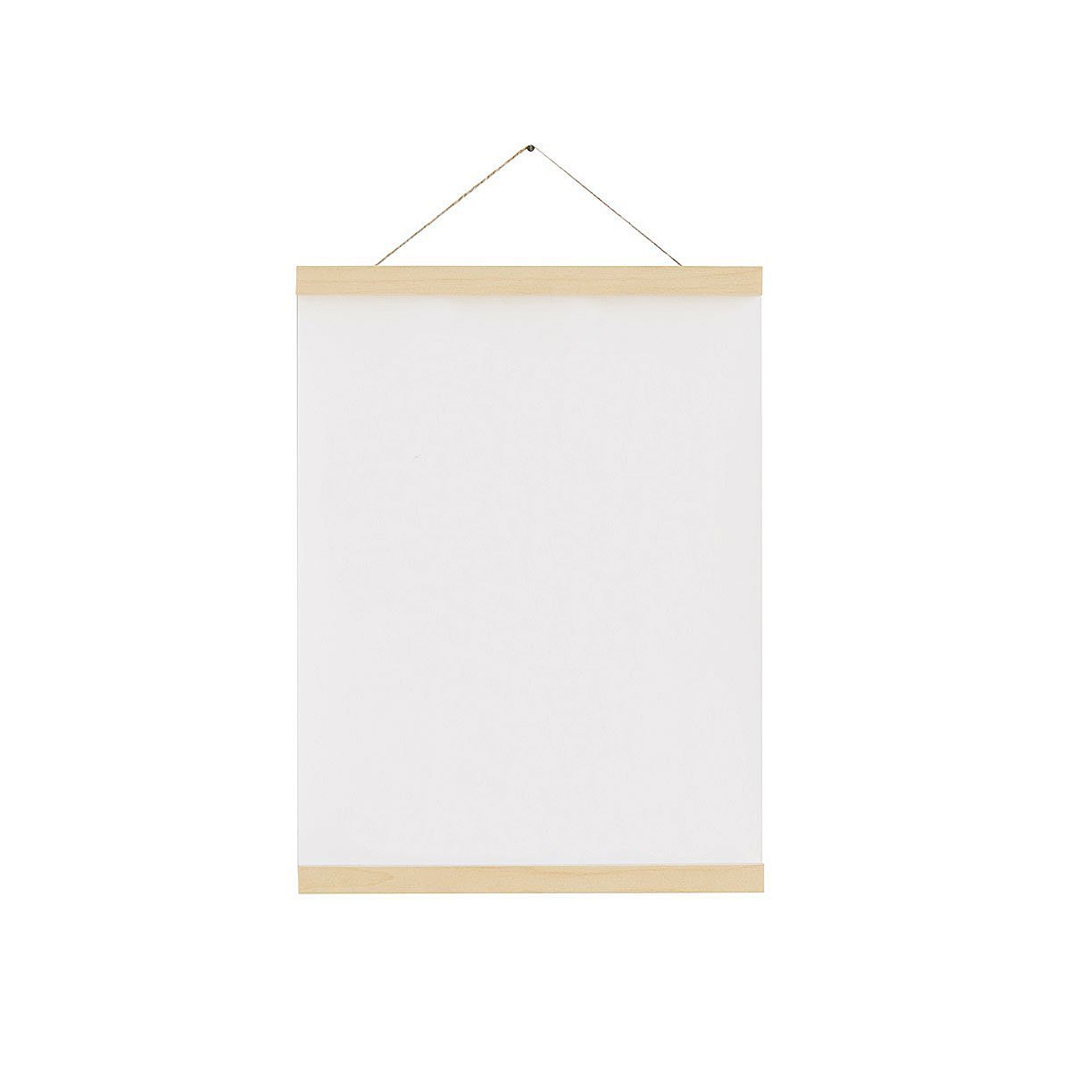 Magnetic Poster Frame - Birch - For a Print up to 12" Wide