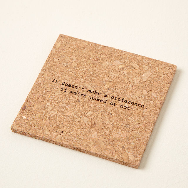 Mistaken Lyrics Coasters