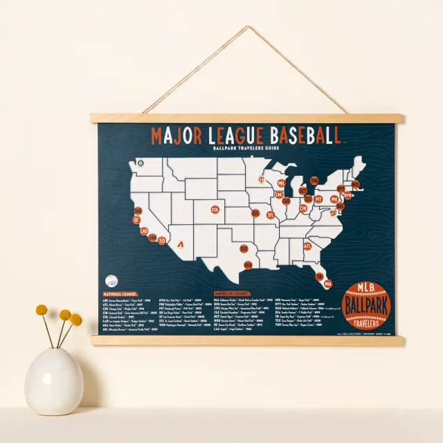 mlb-ballpark-traveler-s-map-ball-fields-sports-uncommon-goods