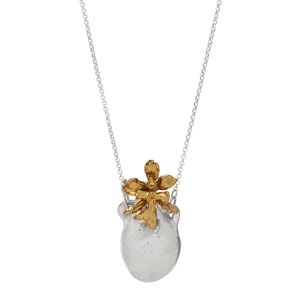Orchid Necklace Flower Vase Necklace Goods