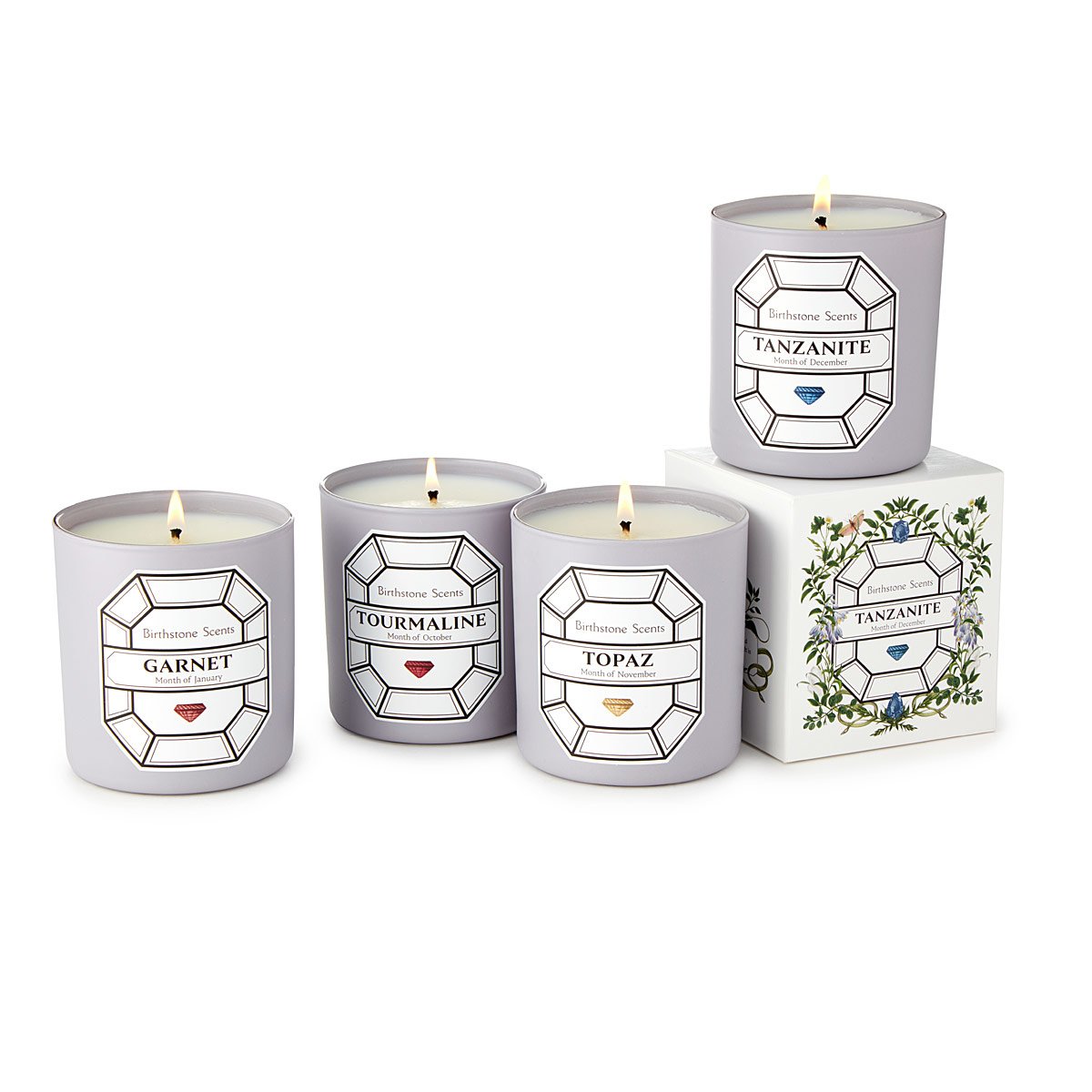 Birthstone Candles Scented & SoyBased Goods