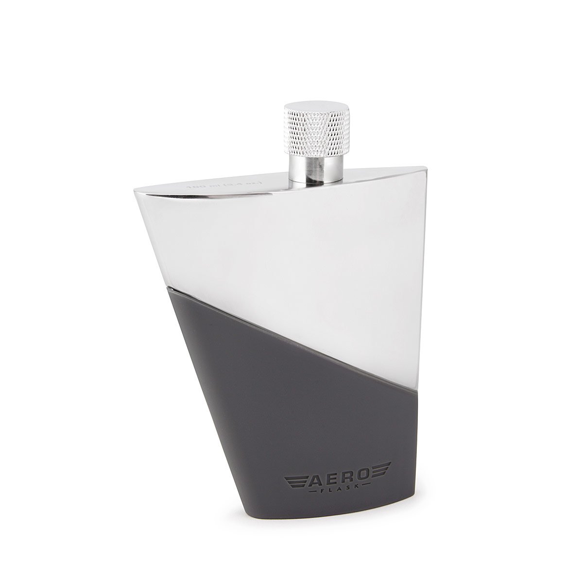 Airplane Travel Flask with Funnel Aeroflask, Liquor Canteen