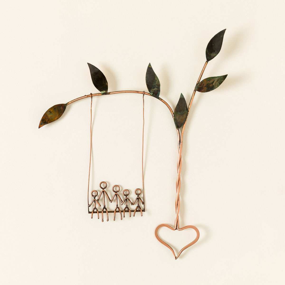 Rooted in Love Swing Sculpture - Family of 5