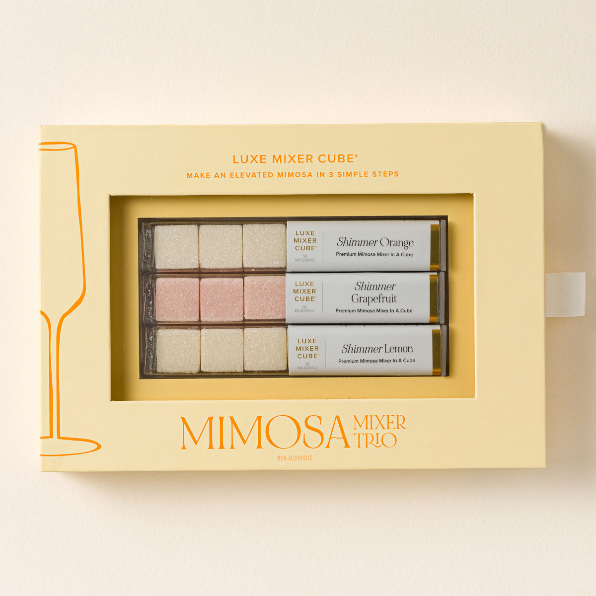 Minute Mimosa Sugar Cube Trio - Citrus Trio