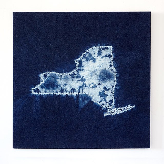 Custom Shibori State Art