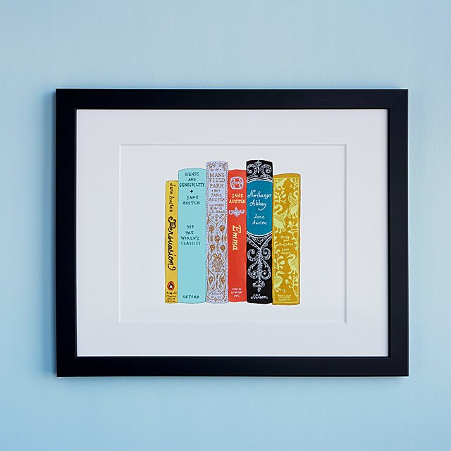 Ideal Bookshelf Art Book Prints, Literary Gifts Goods
