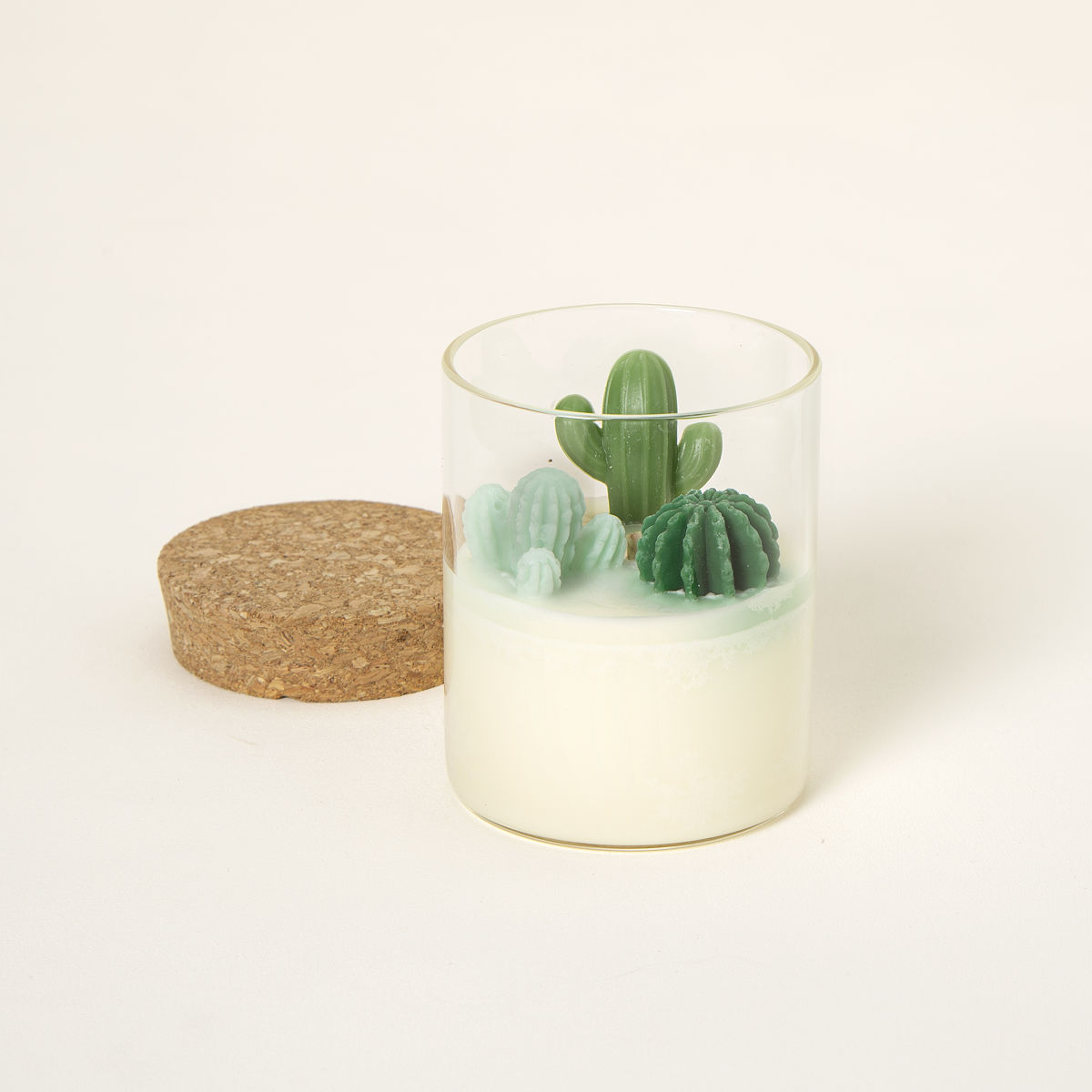 Terrarium Candle - Standard - Cactus Terrarium (Pine & Vanilla)