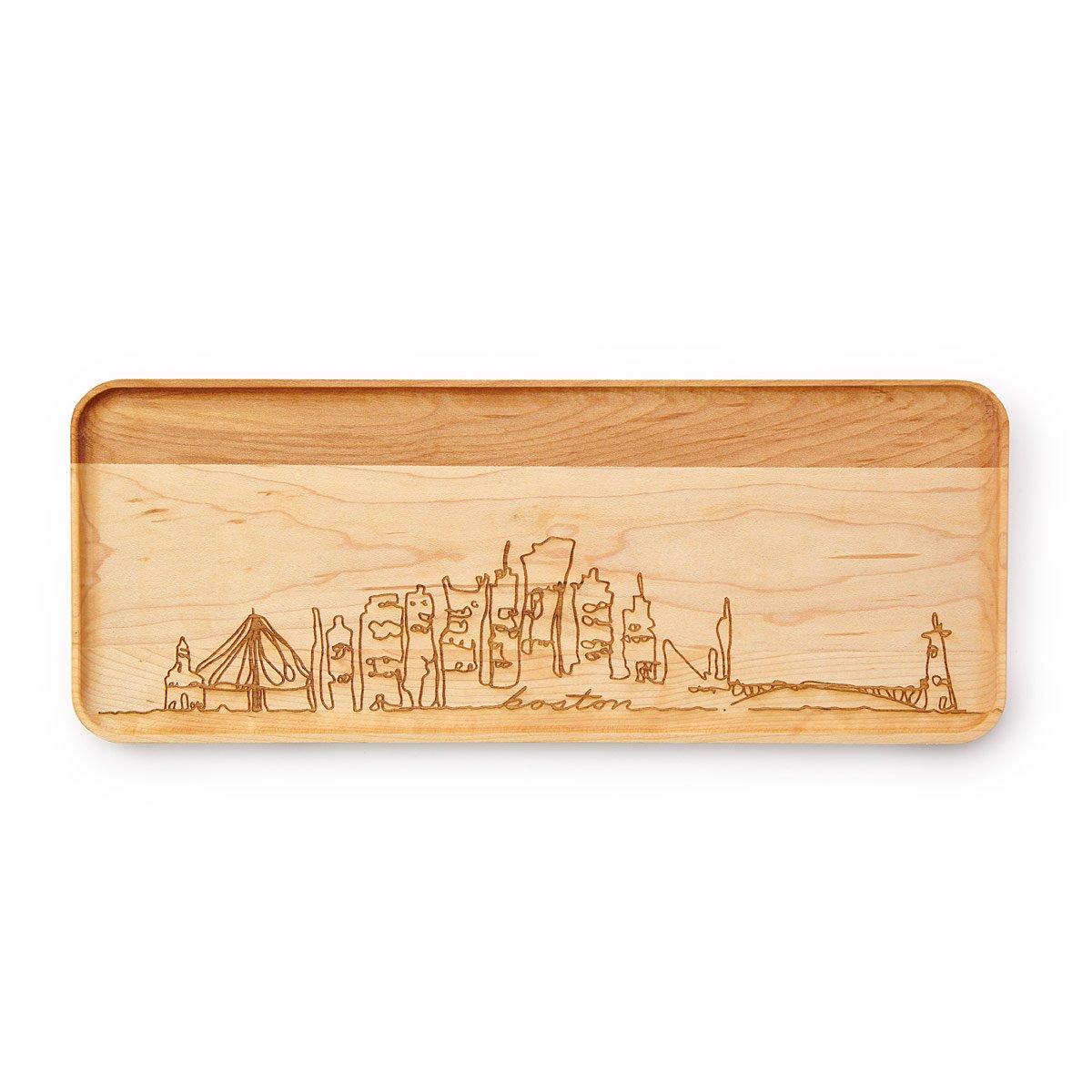 City Skyline Appetizer Tray - Boston