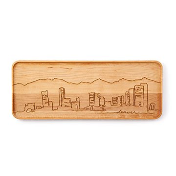 City Skyline Appetizer Tray