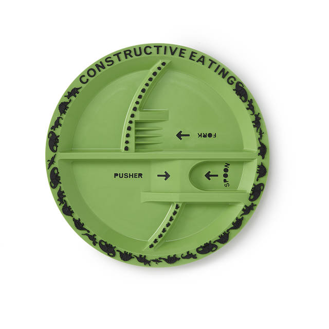 Goods Dinosaur Plate and Utensils Kids Meal Set