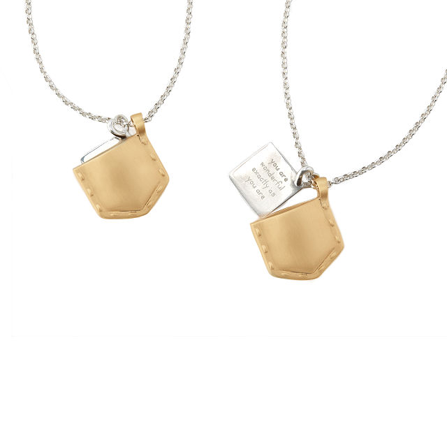 Pocket Locket Necklace Love Note Necklace Goods