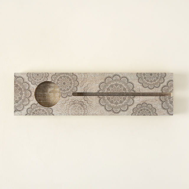 Uncommon goods decorative wine serving tray wine server