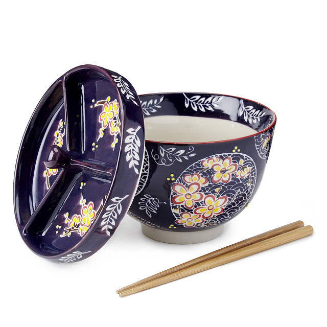 Uncommon Goods | Pho Noodle Bowl w/Chopsticks | Noodle Bowl, For Soup