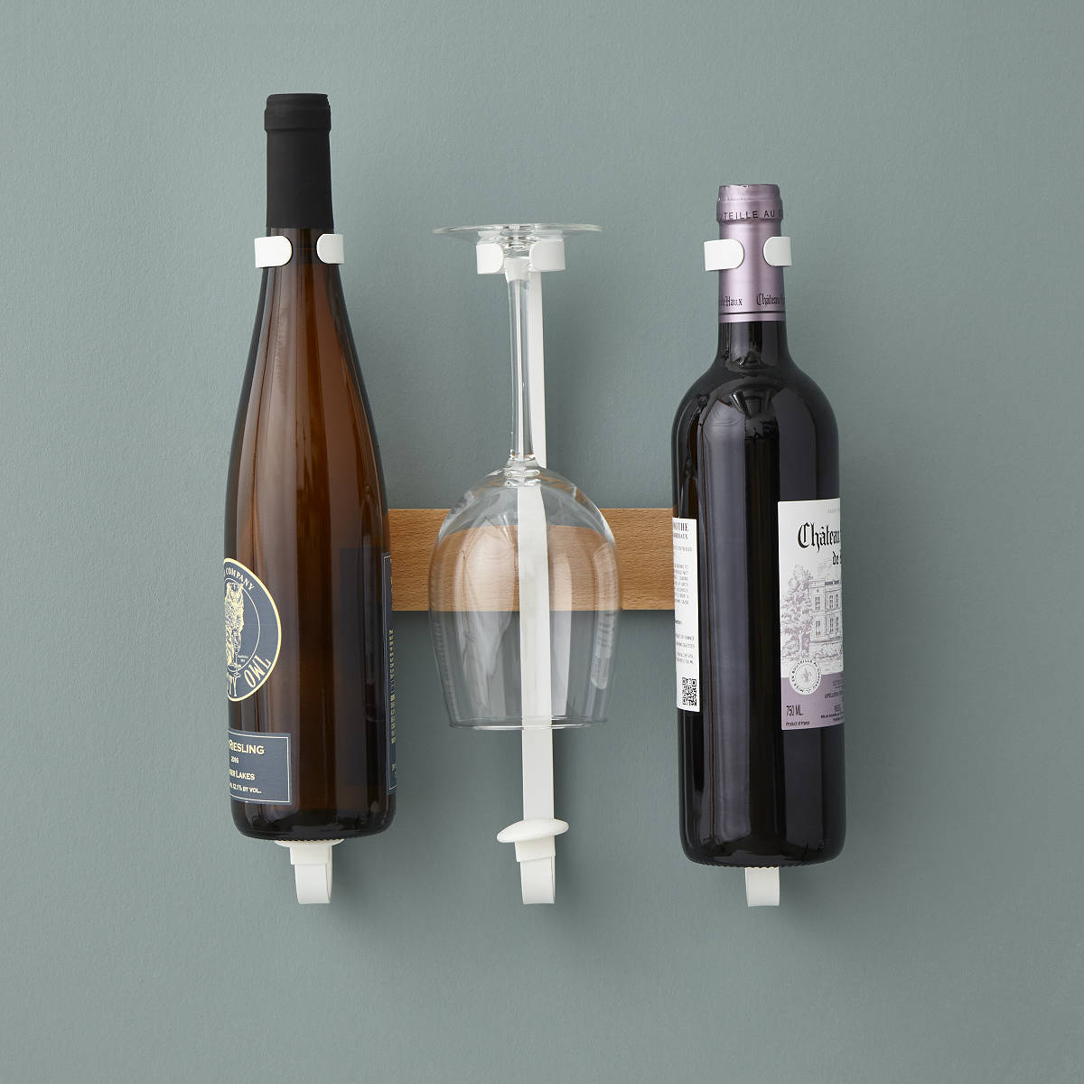 Adjustable Wine Bottle and Glass Rack Wine Holder, Kitchen