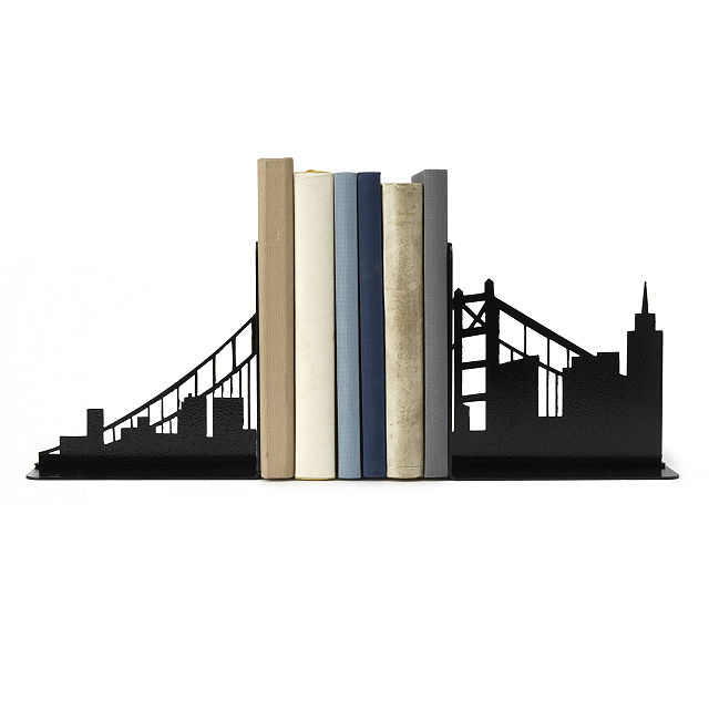 City Skyline Bookends Unique Bookends Goods