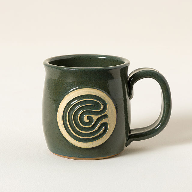 Finger Tracing Meditation Mug