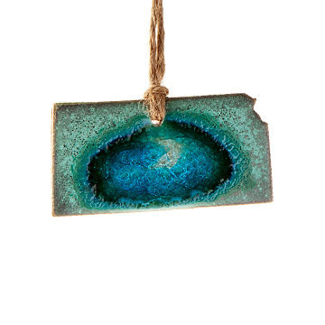 Geode State Ornament