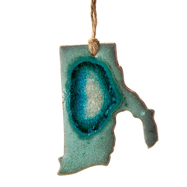 Geode State Ornament