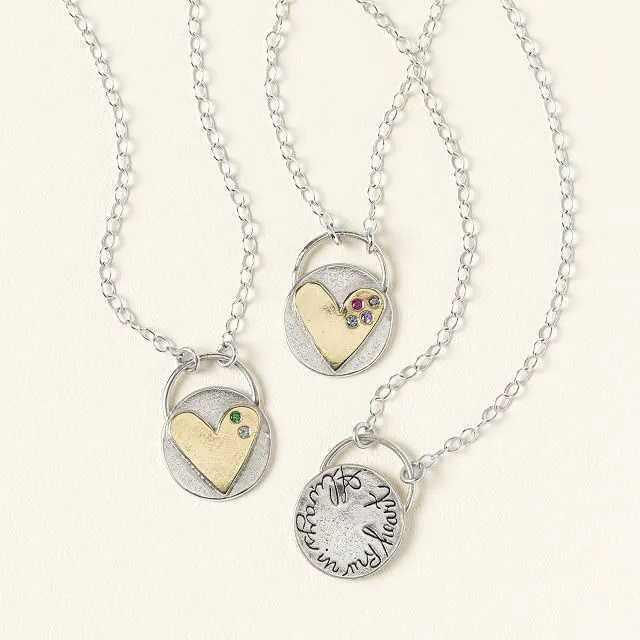 Goods Always In My Heart Birthstone Necklace Unique Birth