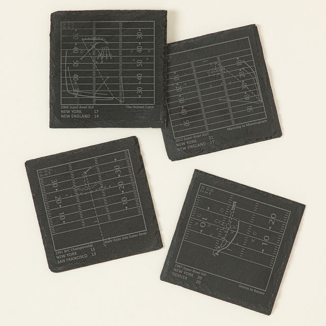 Football Greatest Plays Coasters Goods