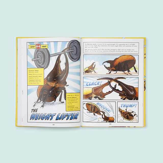 Real Insect Superpowers Comic Book Bugs, Winged Wonders Goods
