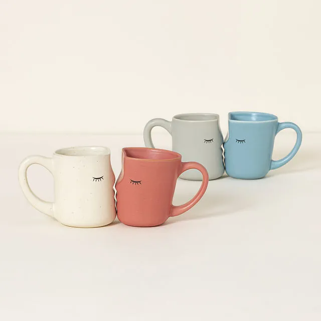 The Kissing Mugs, Unique Coffee Mugs