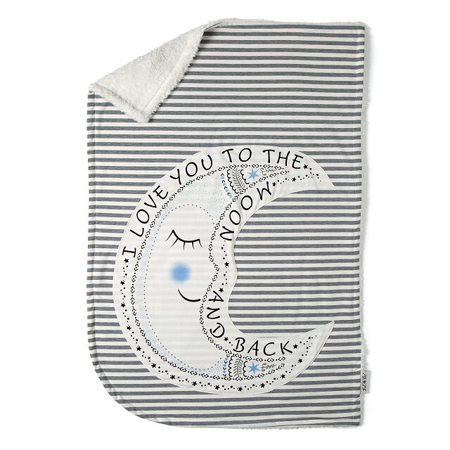 Love You to the Moon Blanket Children's Bedding Goods