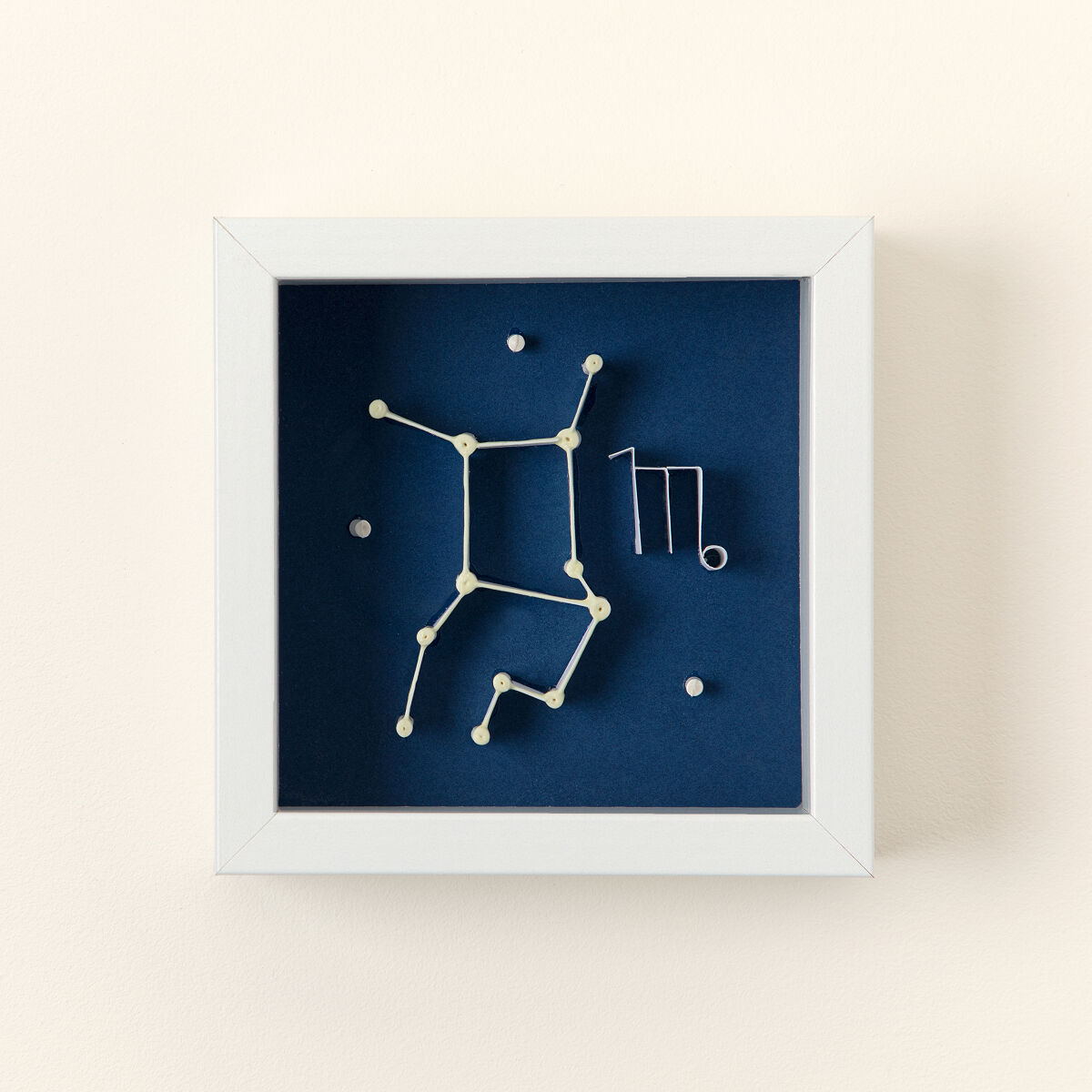 Glow in the Dark Zodiac Art - Virgo 8/23 - 9/22