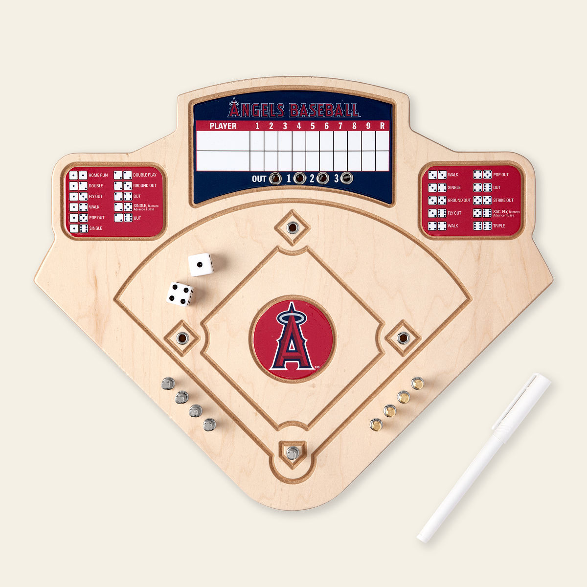 Home Team Baseball Game - Los Angeles Angels