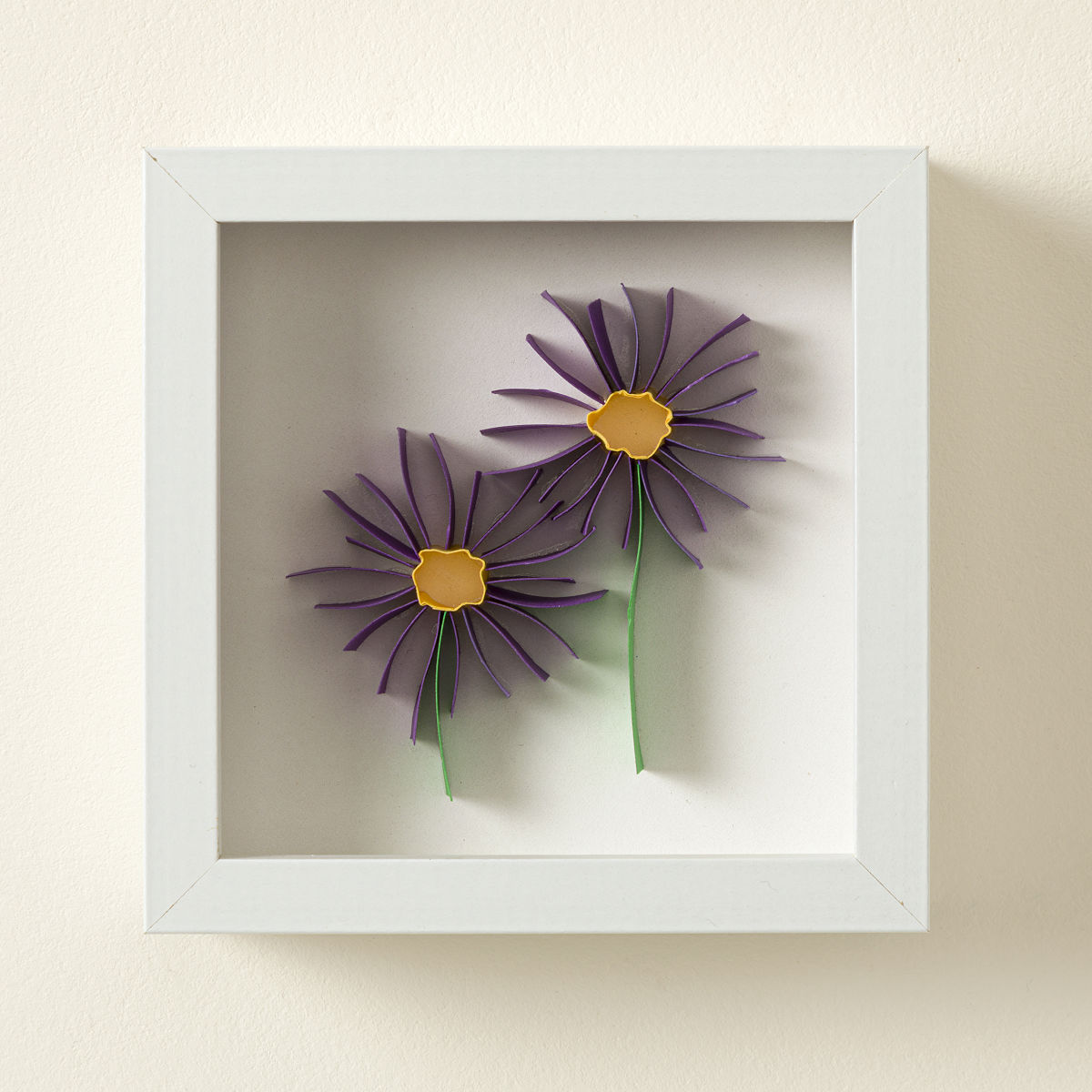 Birth Month Flower 3D Art - September - Aster