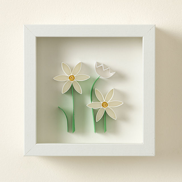 Birth Month Flower 3D Art
