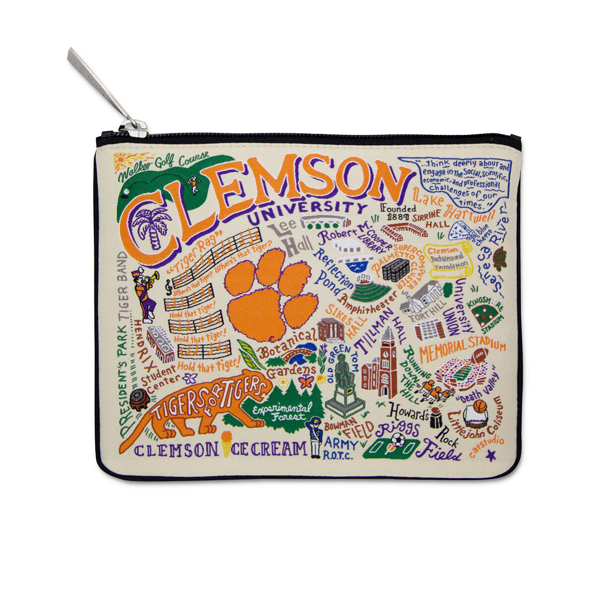 Collegiate Pouches - Clemson University