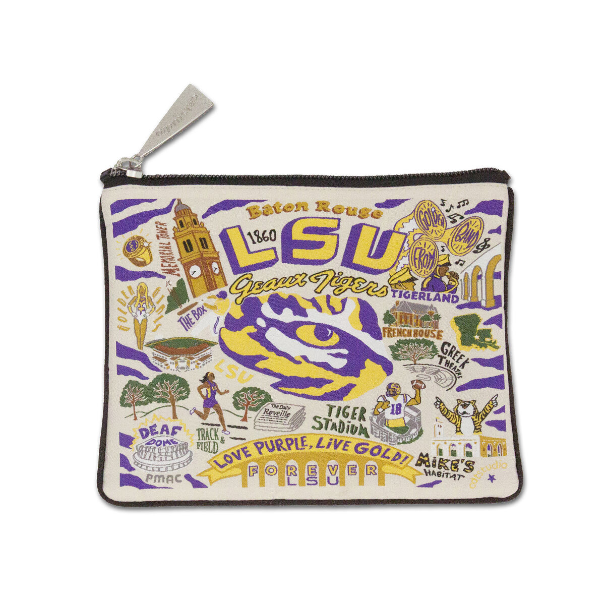 Collegiate Pouches - Louisiana State University
