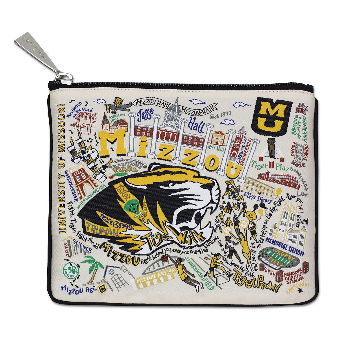 Collegiate Pouches - Mizzou (University of Missouri)
