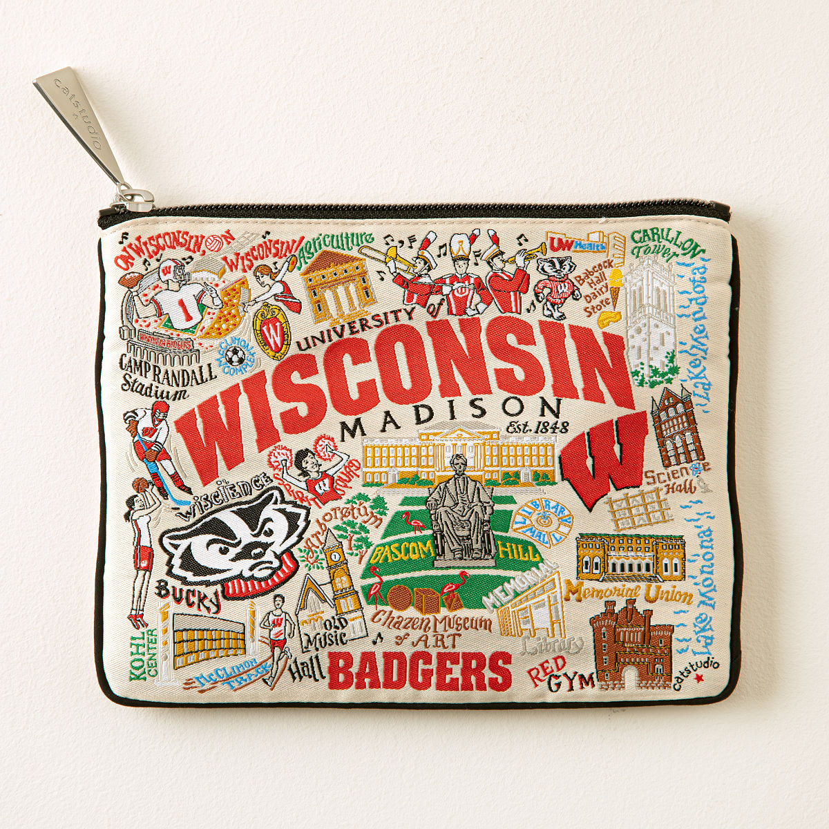 Collegiate Pouches - University of Wisconsin