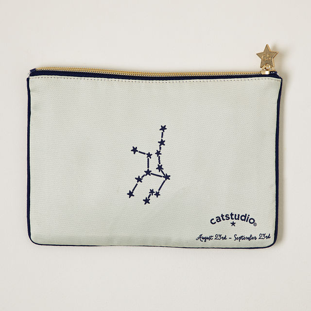 Woven Astrology Zip Pouch Zodiac Bags Goods