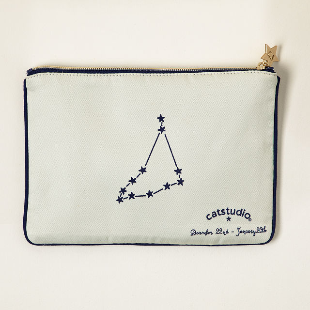 Woven Astrology Zip Pouch Zodiac Bags Goods