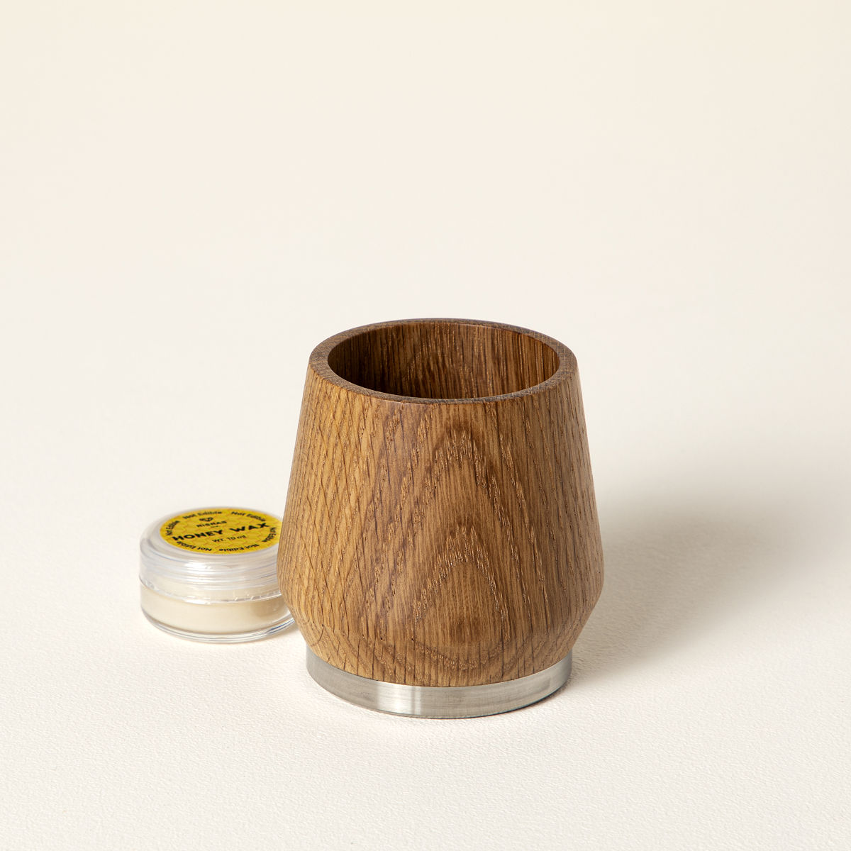 Whiskey Enhancing Oak Tumbler - Whiskey Tumbler w/Wax