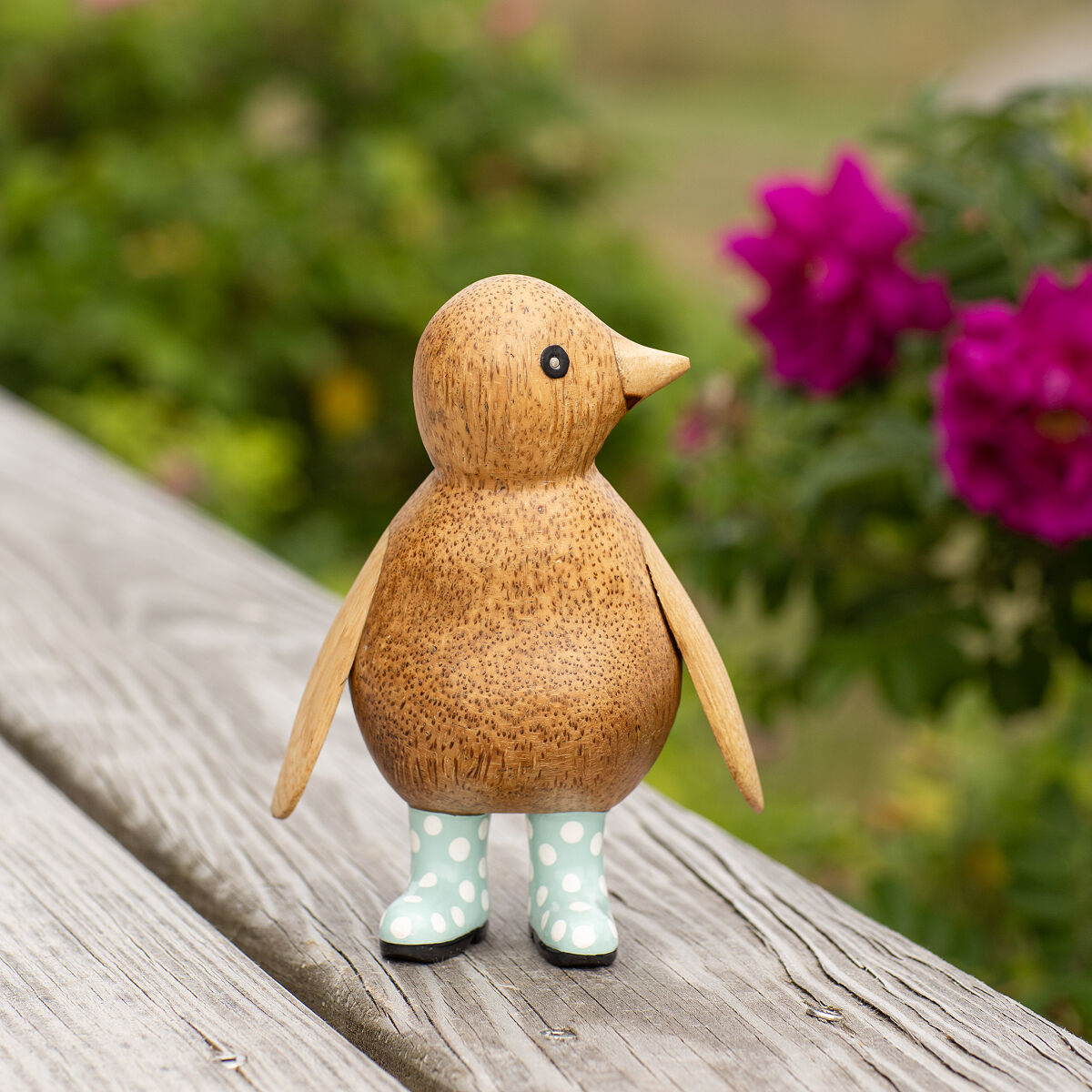 Wellie Garden Penguins - Spotted Wellies