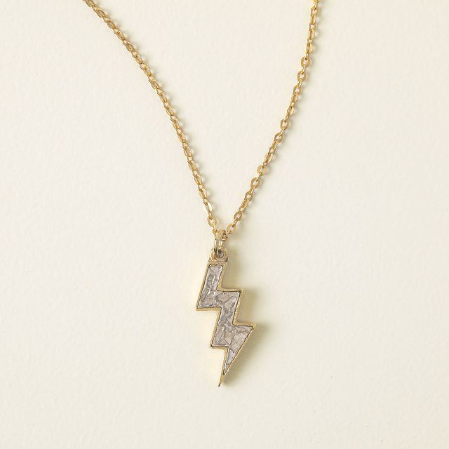 Diamond lightning bolt pendant Clearance