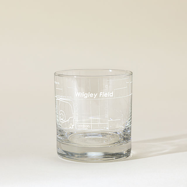 Uncommon Goods MLB Ballpark Map Glass - Thumbnail 2
