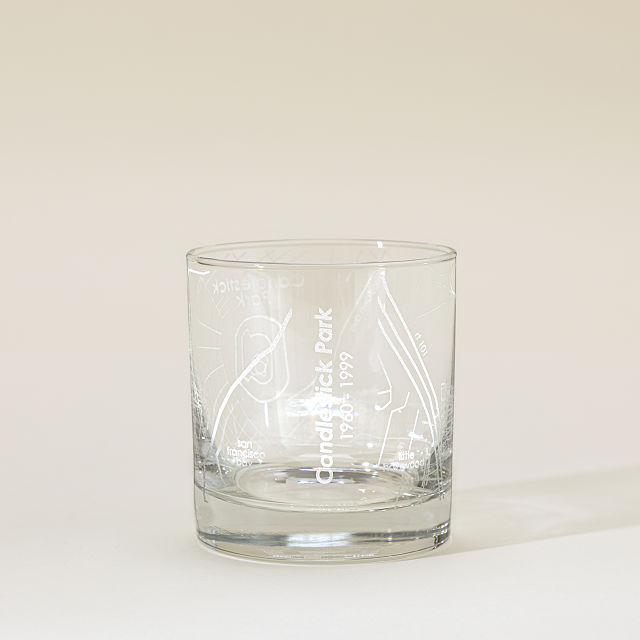Uncommon Goods MLB Ballpark Map Glass - Thumbnail 3