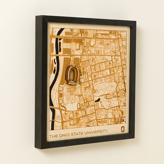 College Town Wall Sculpture