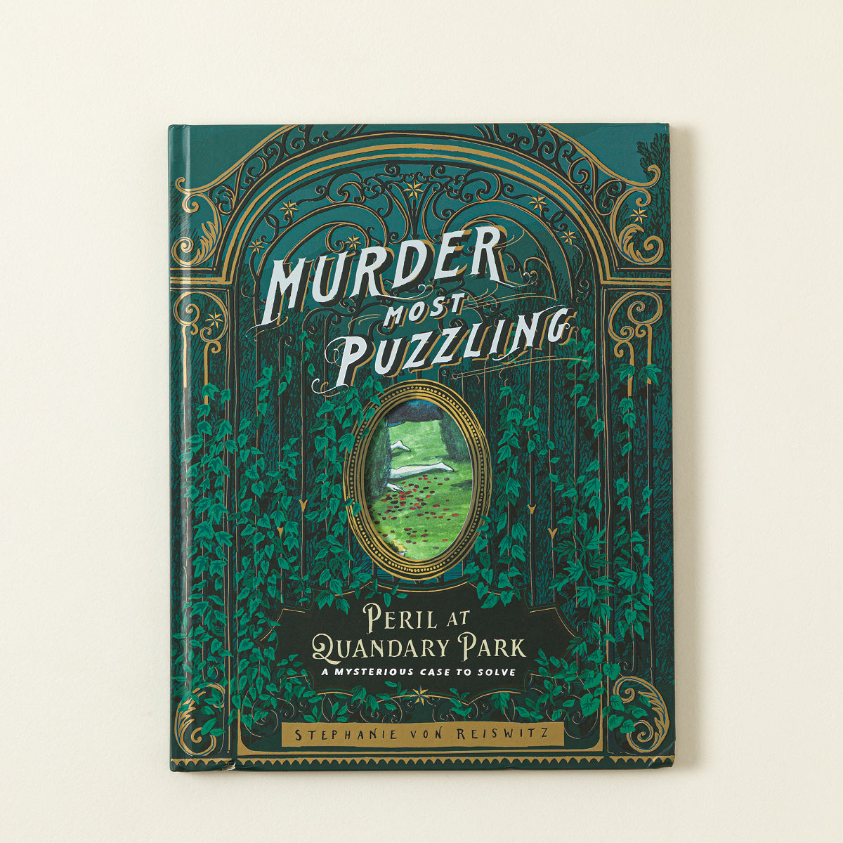 Murder Mystery Puzzle Book - Peril at Quandary Park