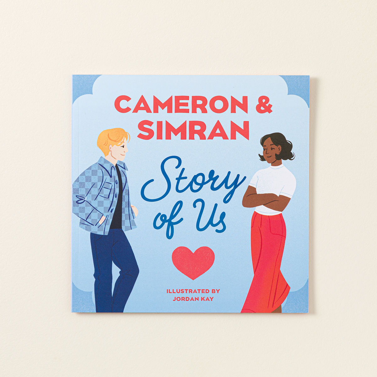 Story of Us Personalized Book of Love - Softcover