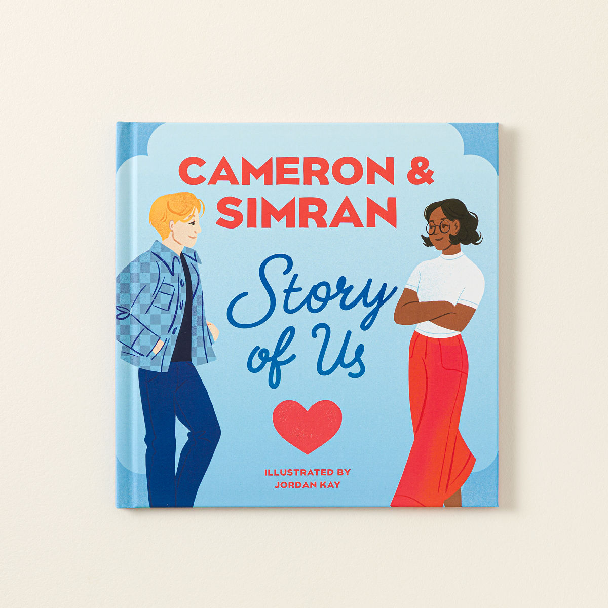 Story of Us Personalized Book of Love - Hardcover