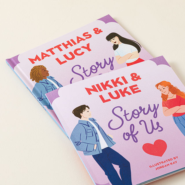 Story of Us Personalized Book of Love