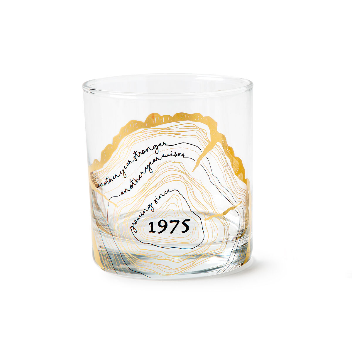 Rings of Celebration Glass - Gold