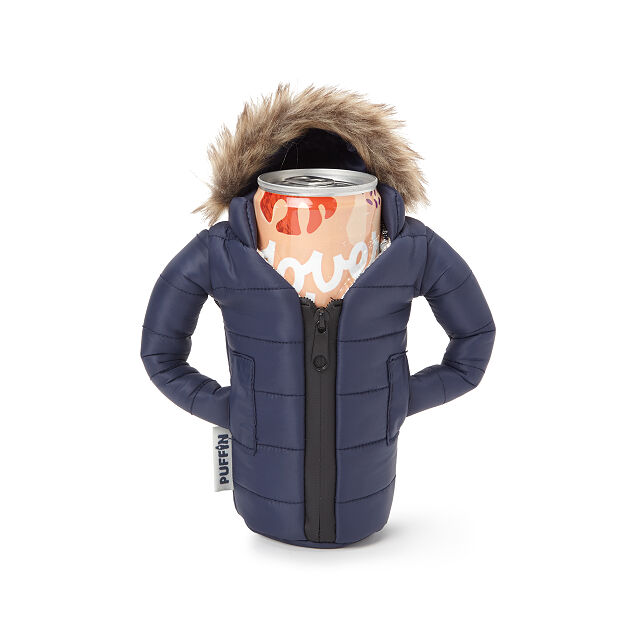 Stay Chill Slim Can Parka Cute Koozies Goods